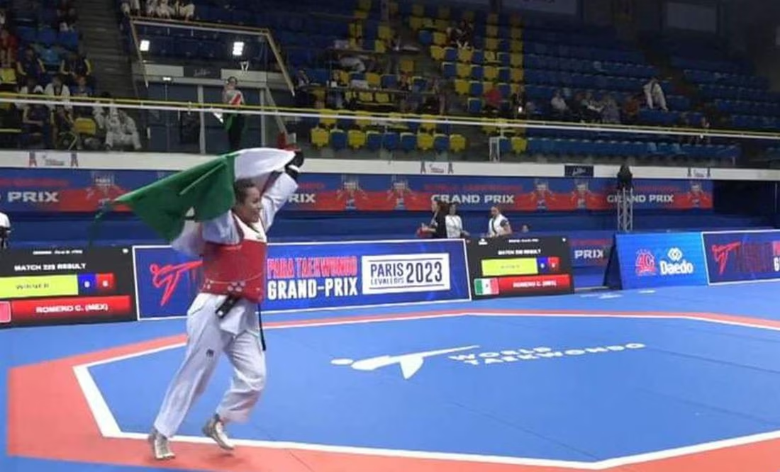 La mexicana Claudia Romero gana medalla de oro en el Grand Prix de Parataekwondo 2023