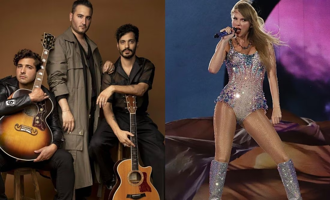 Integrante de Reik llama «mosca muerta» a Taylor Swift y desata la furia de los “swifties”