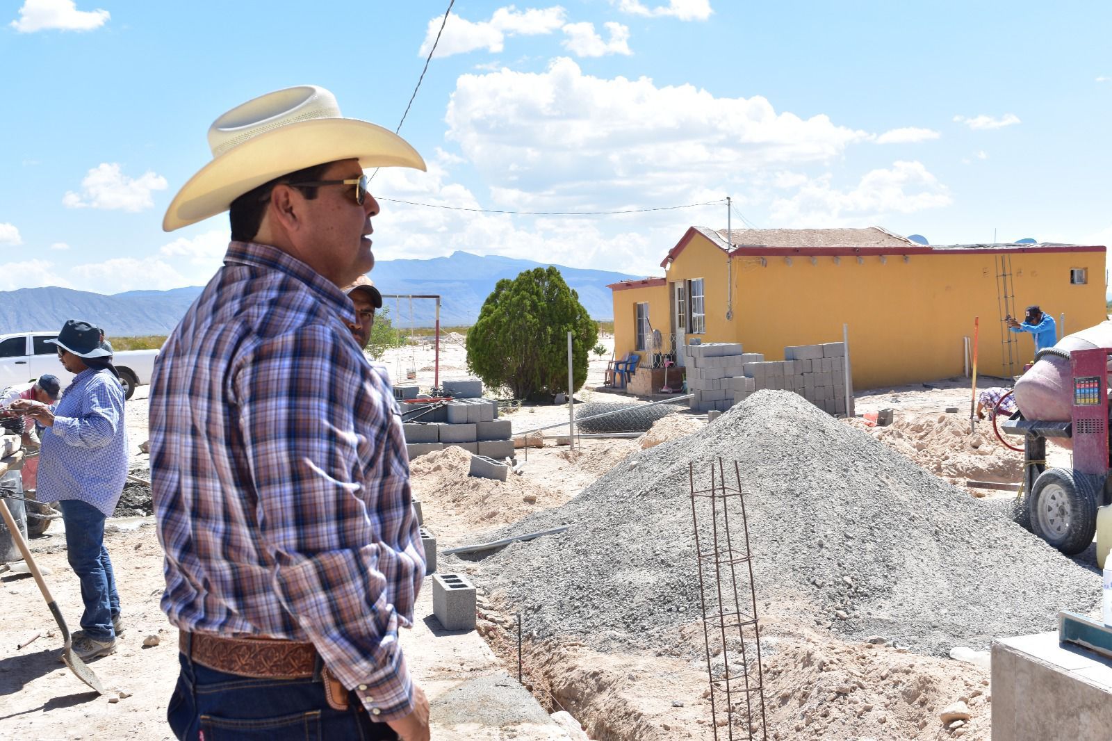 Apoyará Obras Públicas de 4C Escuela en ejido Santa Teresa