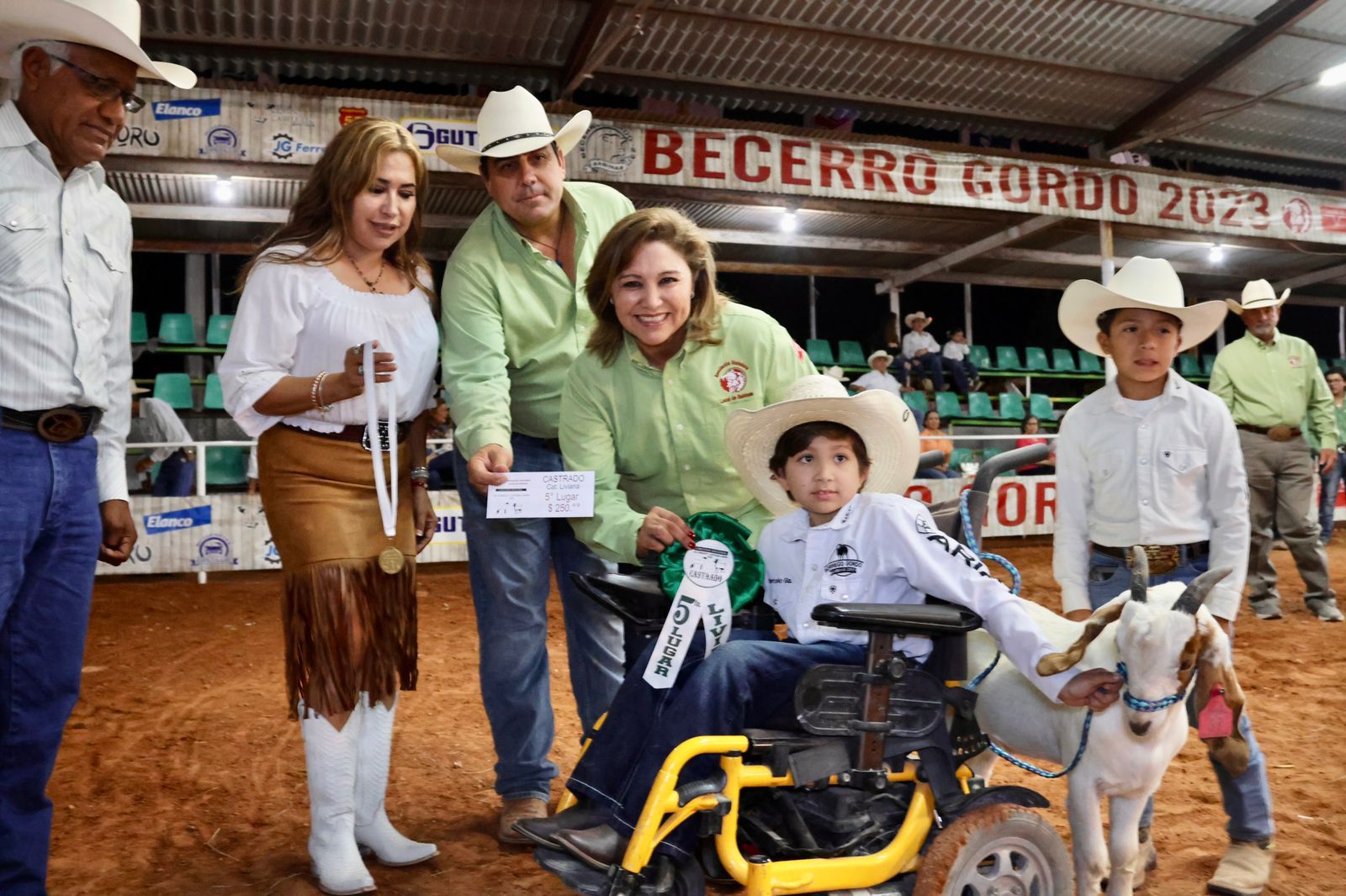 Entrega Diana premios de concurso “Borrego Gordo”