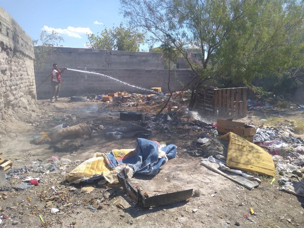 Se incendia vivienda