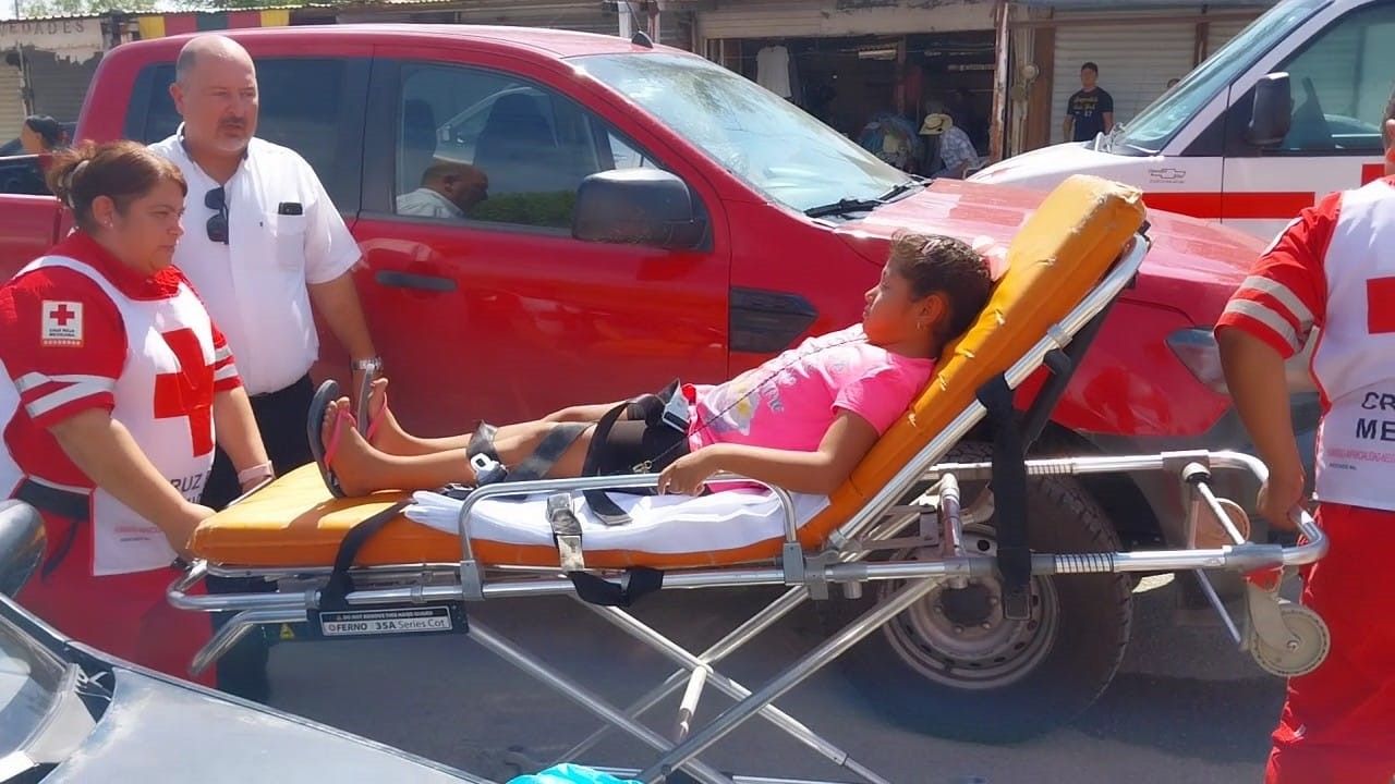 Atropellan a menor de edad