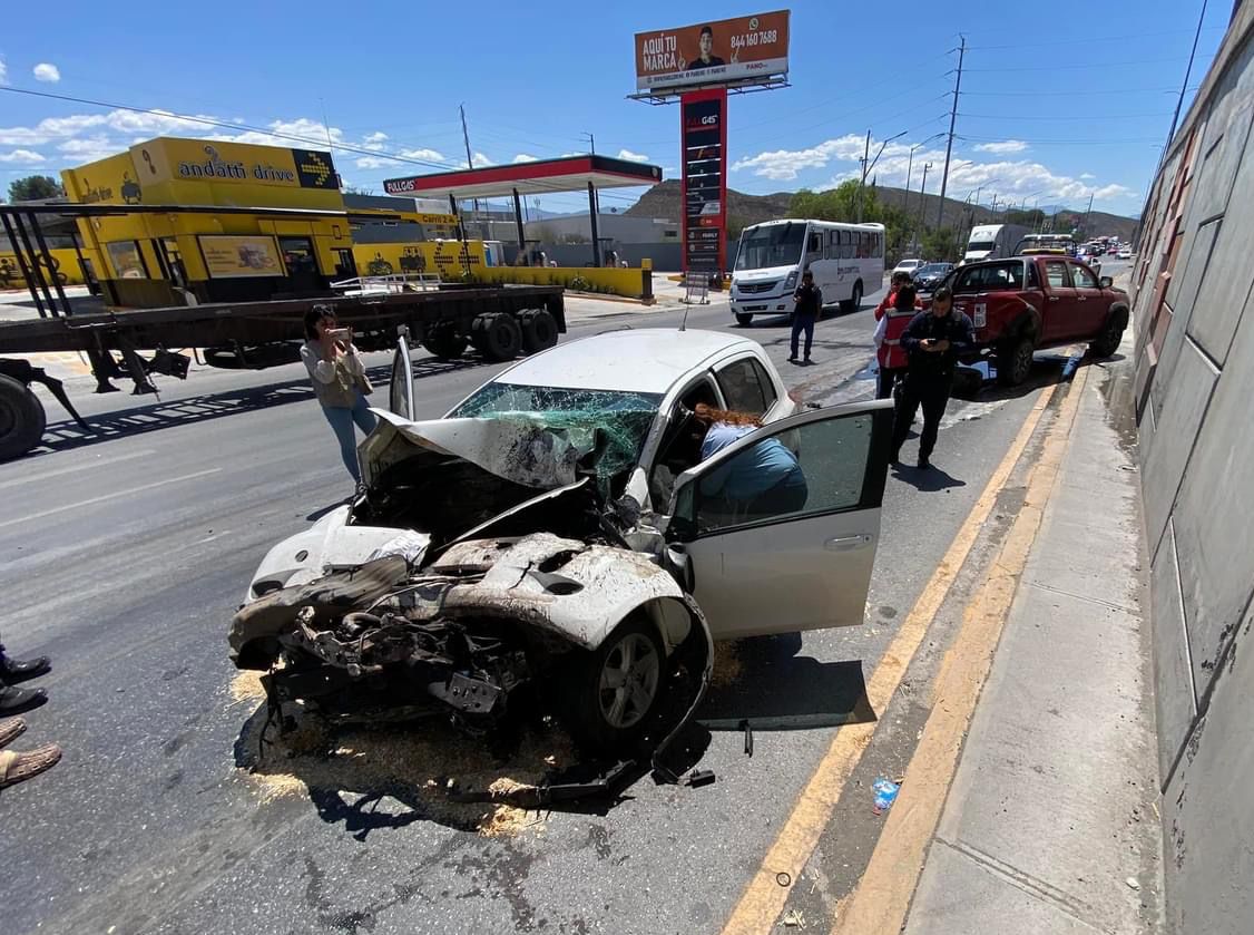 Un lesionado, tras accidente carretero