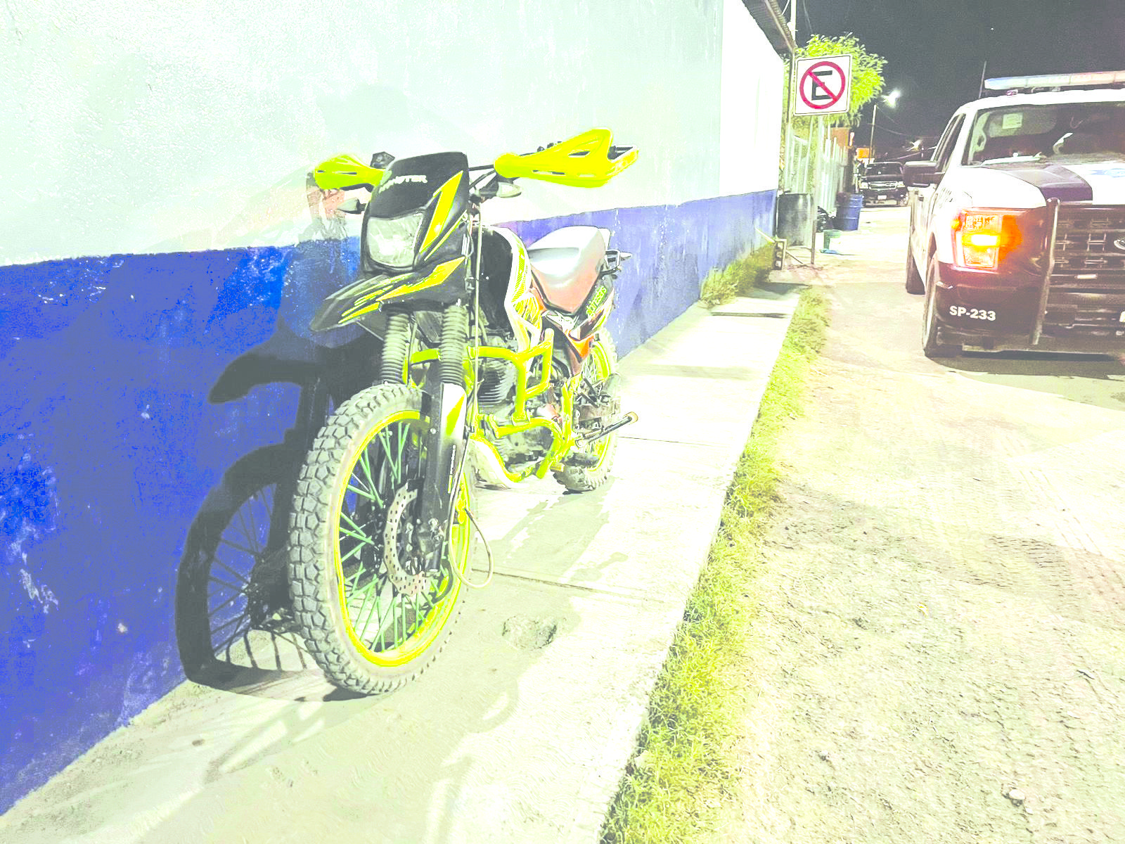 Recupera Policía motocicleta robada