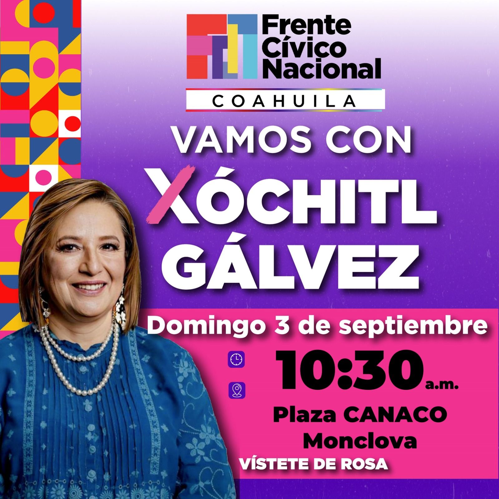 Se manifestarán en pro de Xóchitl Gálvez