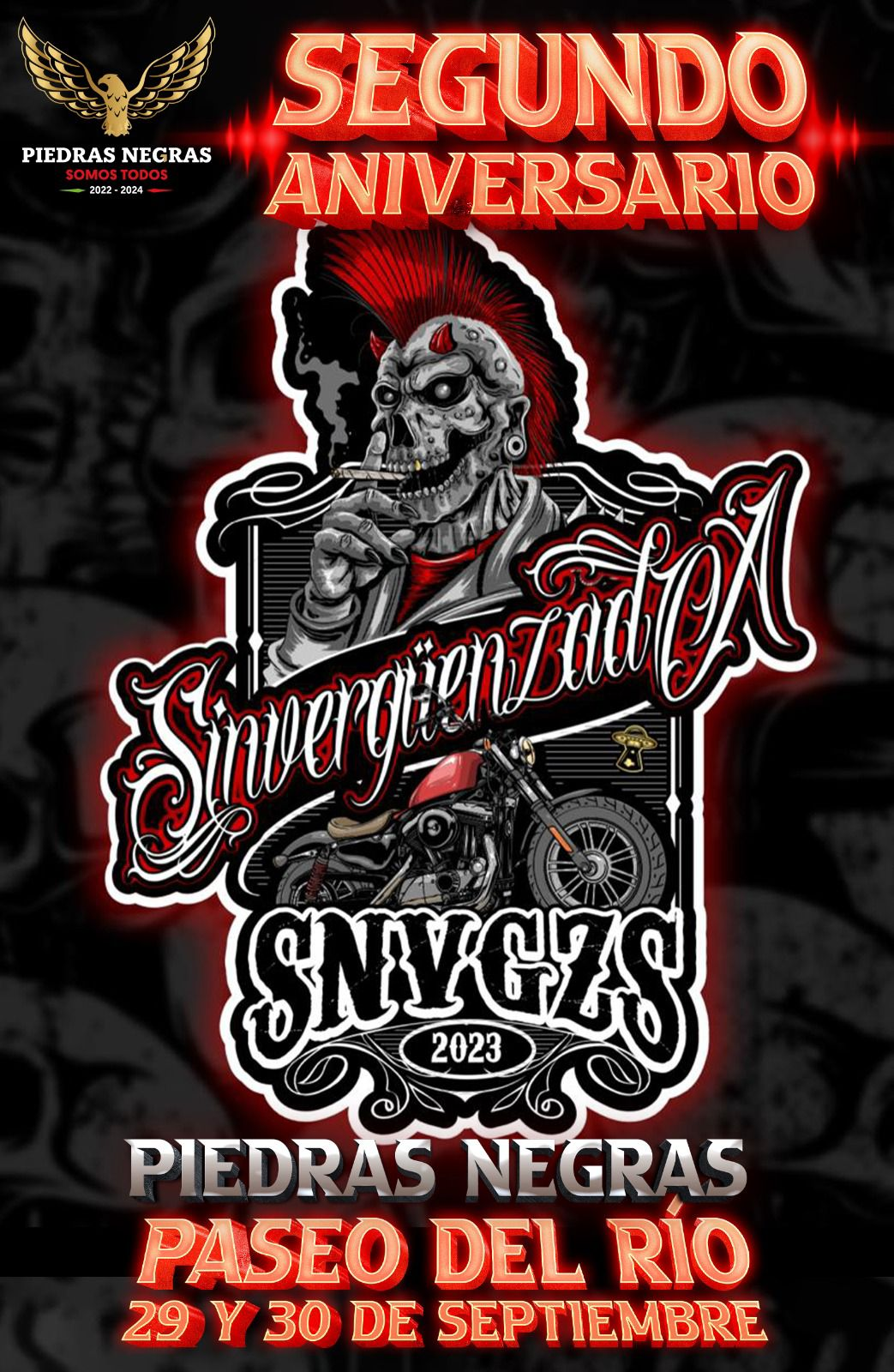 INVITAN A EVENTO BIKER»LA SINVERGÜENZADA 2023″