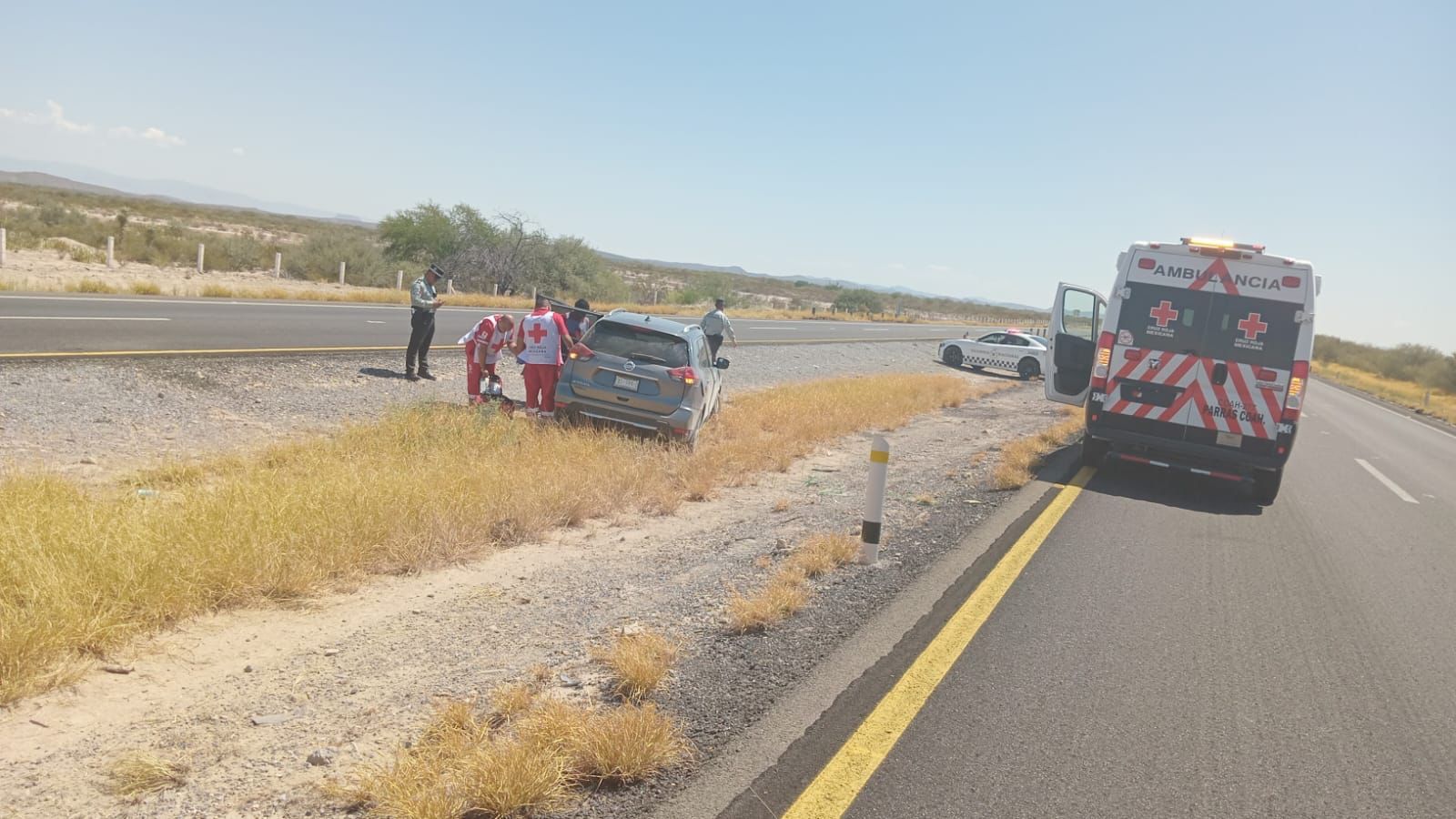 Pierden el control en travesía estatal