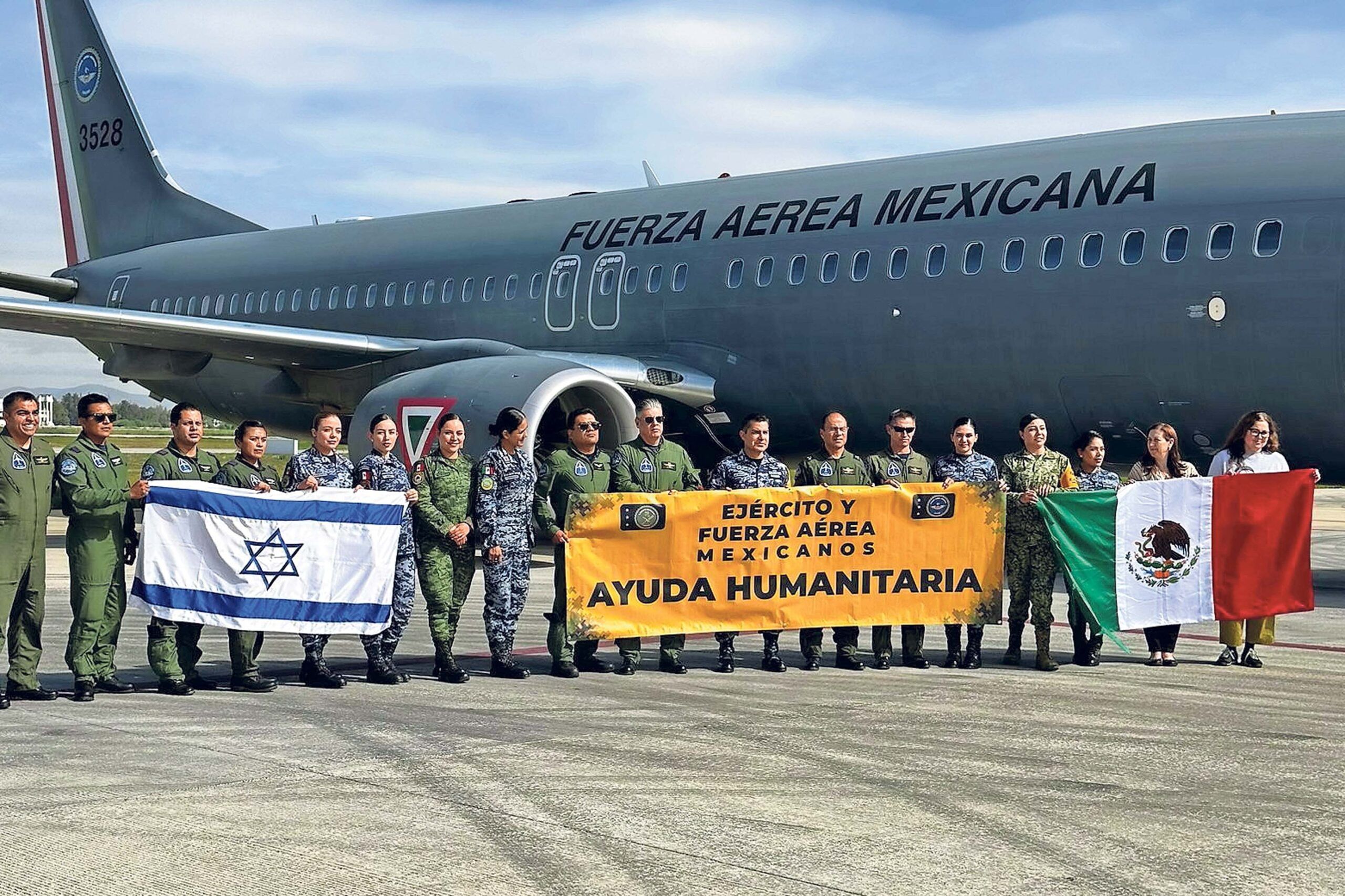 Aviones de México viajan a Tel Aviv para traslados