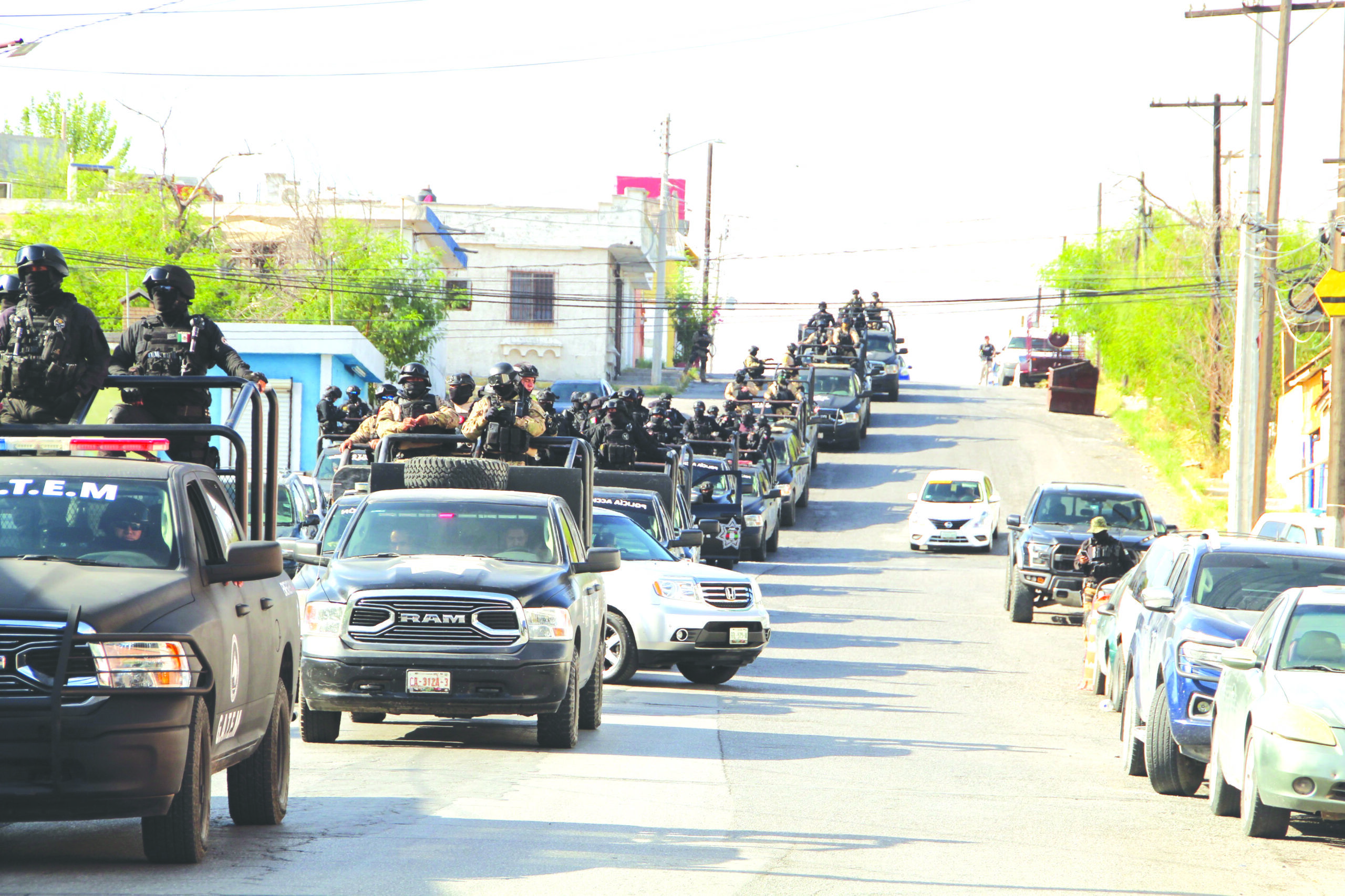 Impiden policías actos de violencia