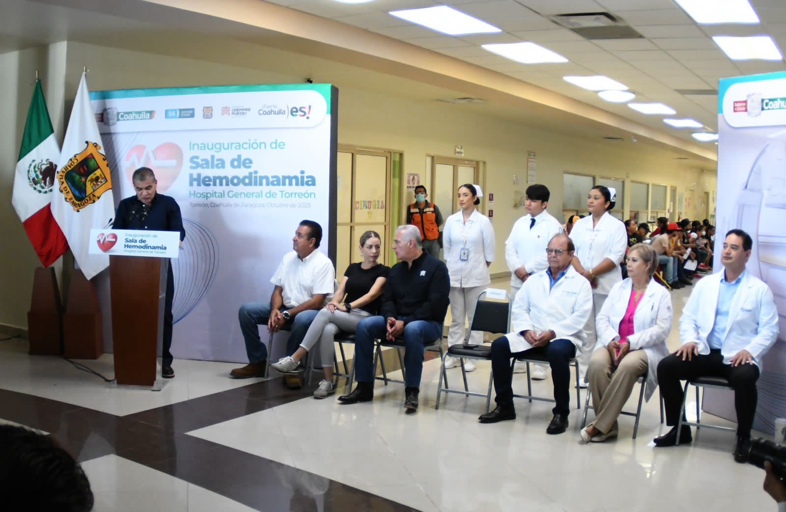 Inauguran angiógrafo en el Hospital General de Torreón