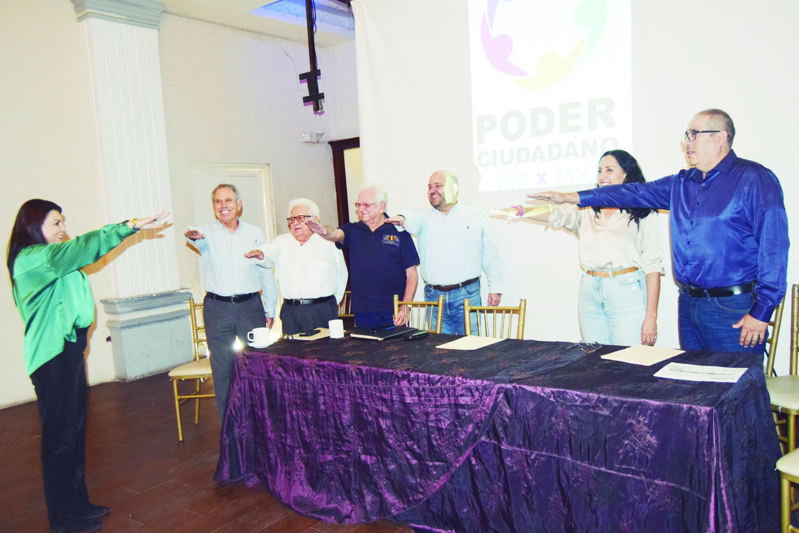 Rinde protesta el consejo local de Poder Ciudadano