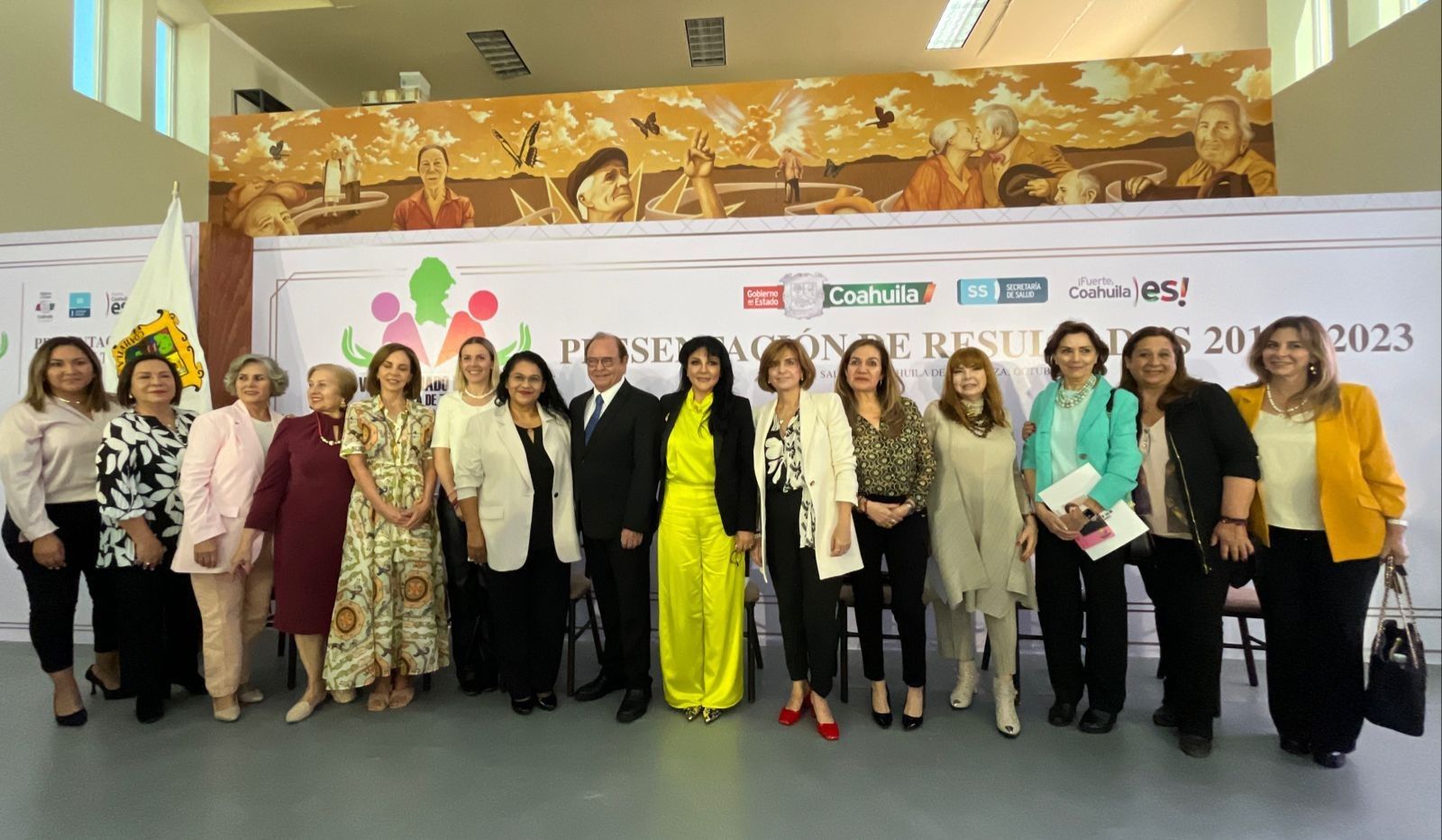 Presenta voluntariado de Salud Coahuila informe de actividades