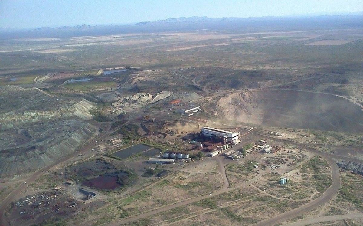 Sobrevuela helicóptero las minas de Hércules