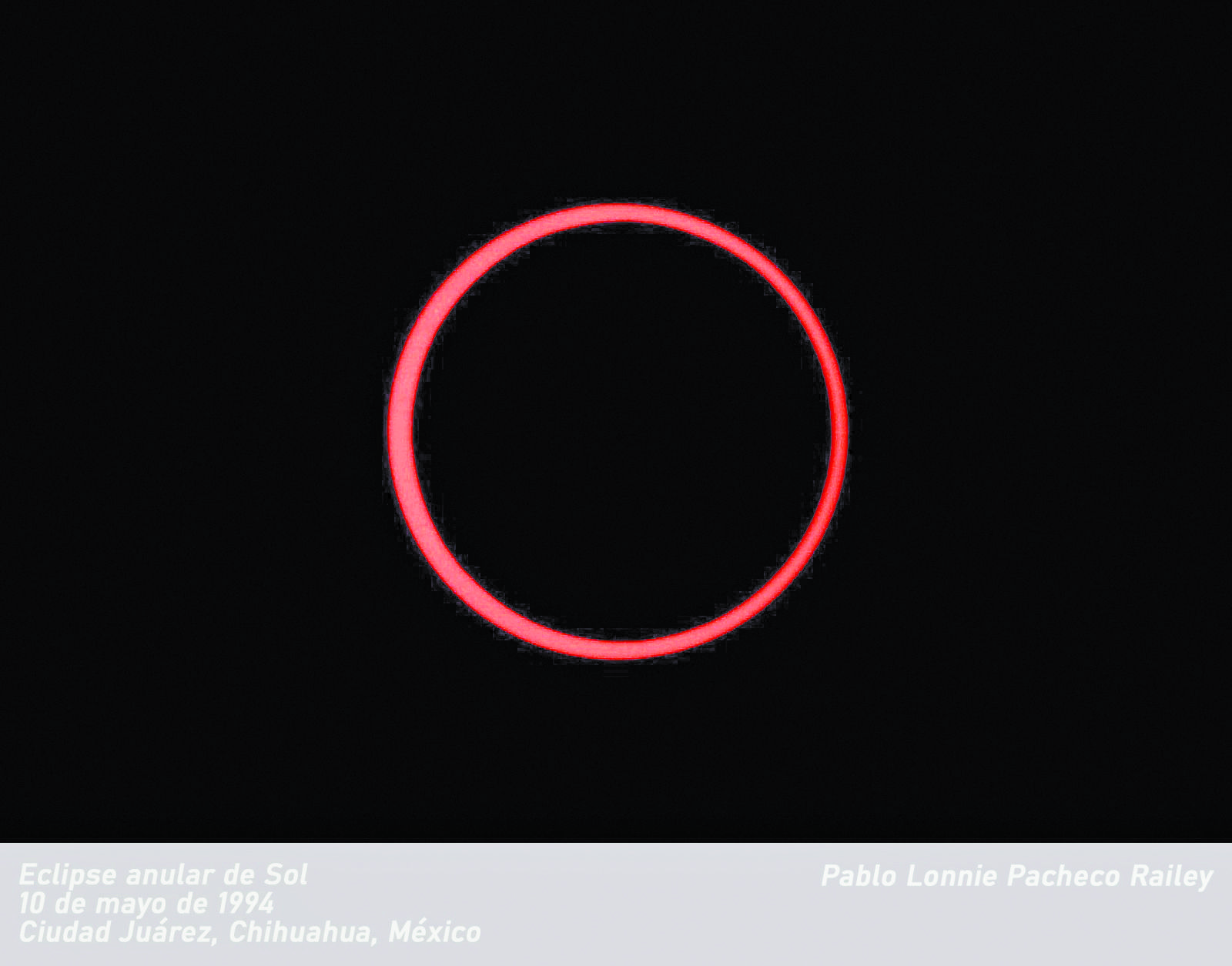 Avistarán en Monclova el eclipse anular 2023