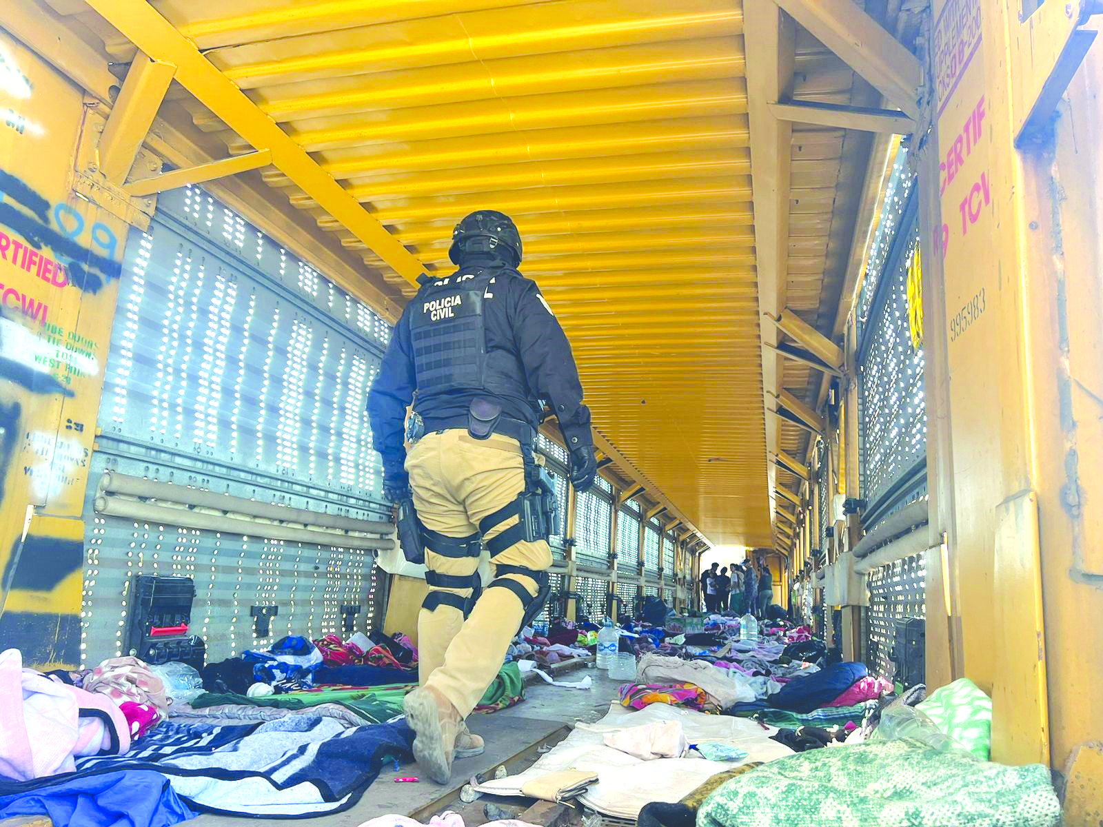 Frena recorrido de 97 migrantes el INM