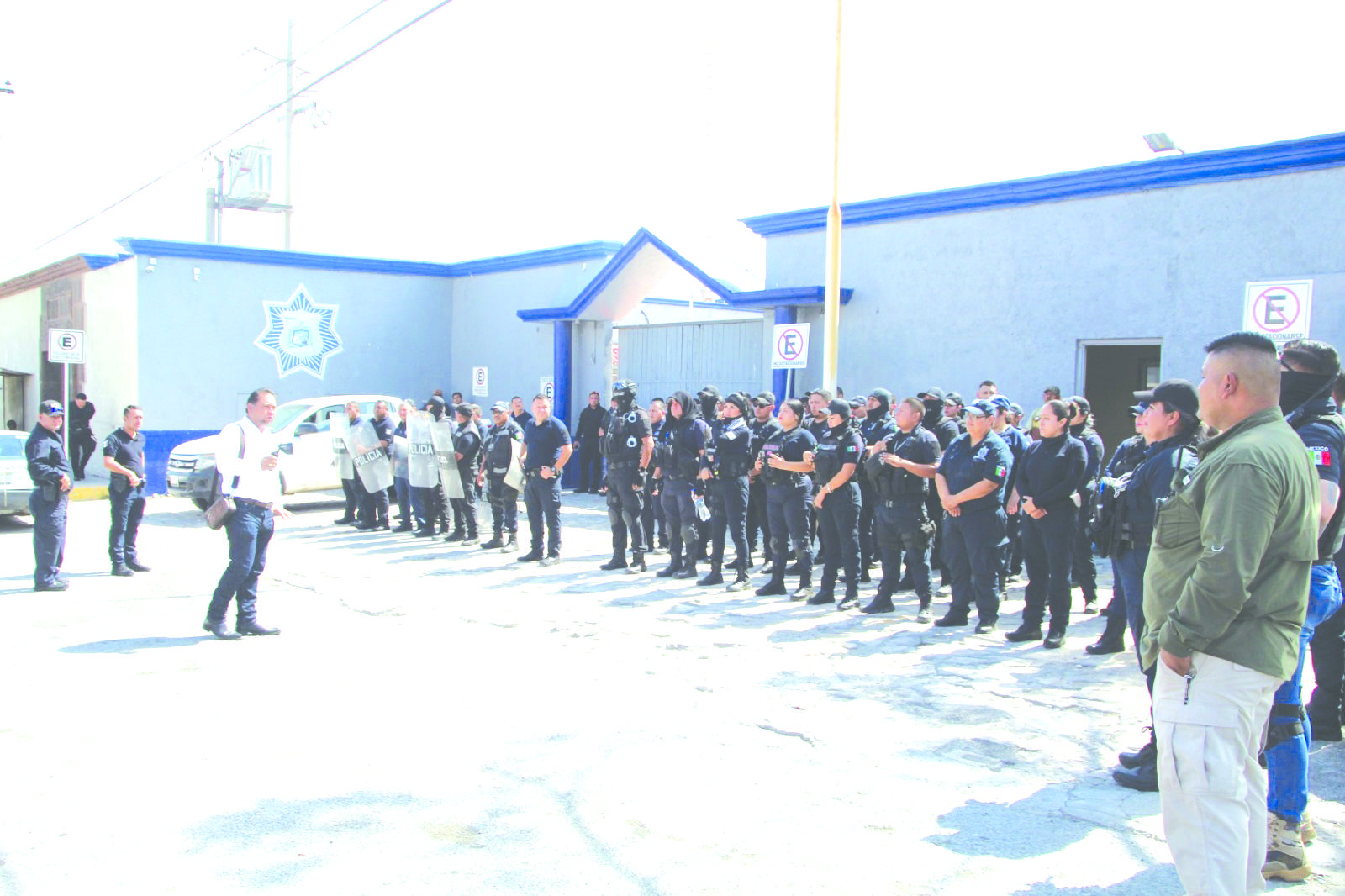 Causan baja 25 agentes de la Policía Municipal