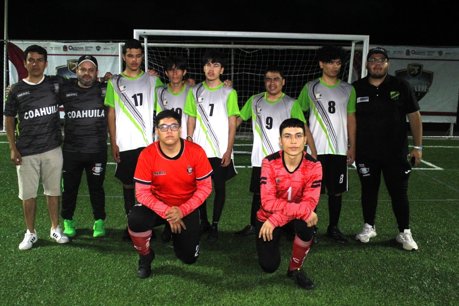 Buscará Futbol para Ciegos Coahuila bronce en Conade