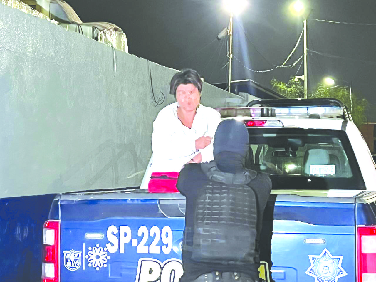 Detienen a trasnochada por molestar en tienda