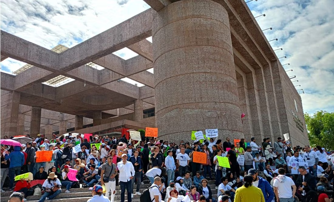 Trabajadores del Poder Judicial anuncian amparos y marcha al Zócalo de la CDMX