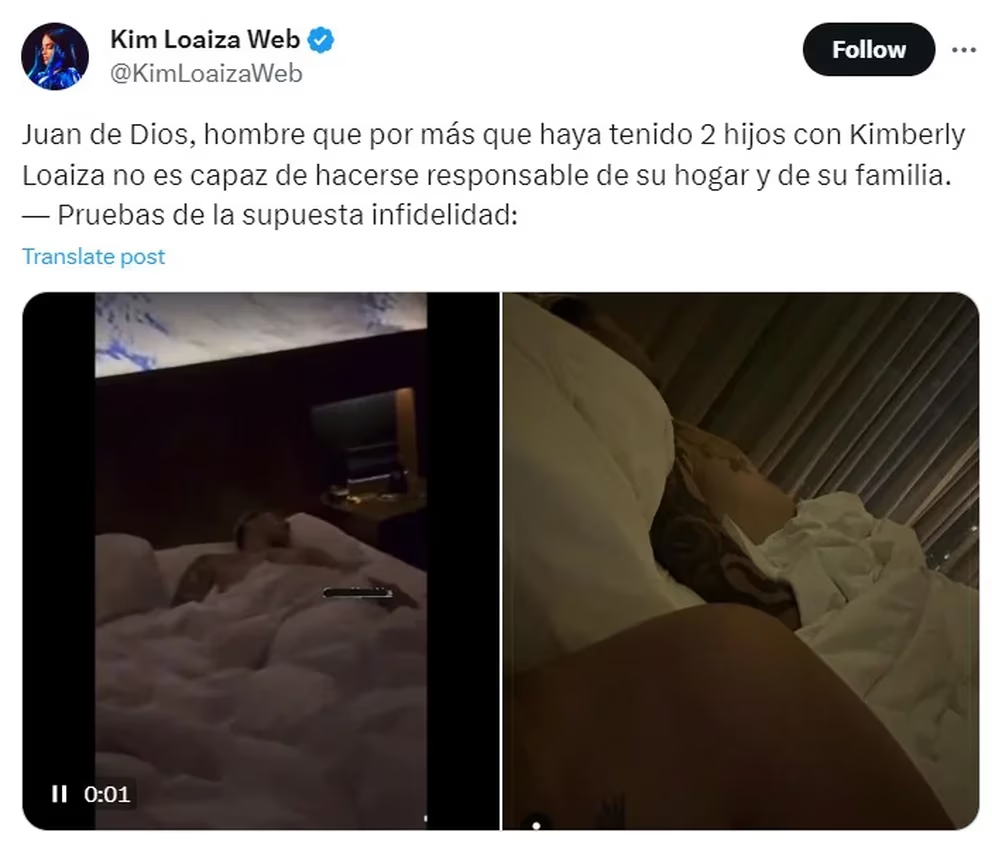 Acusaron a Juan de Dios Pantoja de serle infiel a Kimberly Loaiza y  filtraron videos - La Prensa de Coahuila