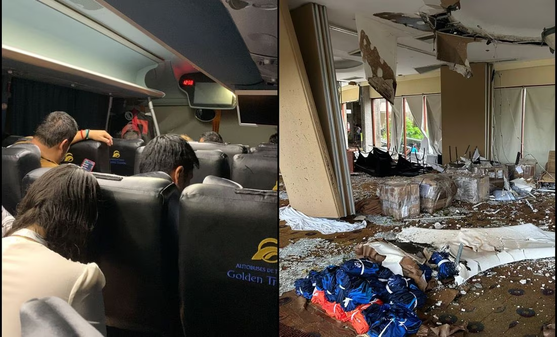 “Todos vivimos nuestra propia pesadilla”: Así 13 periodistas atrapados en un autobús se salvaron de la furia de “Otis”