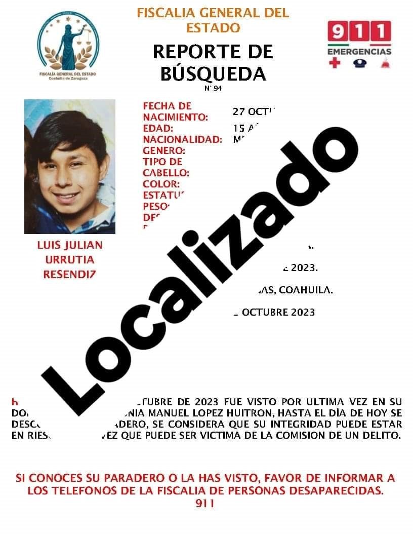 Localizan a sabinense reportado desaparecido