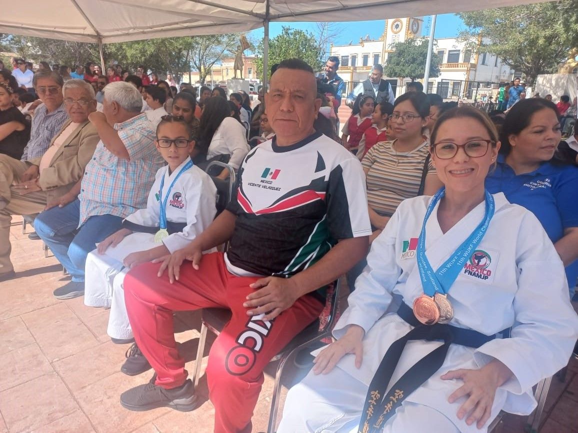 Rumbo a nacionales karatecas de Sabinas