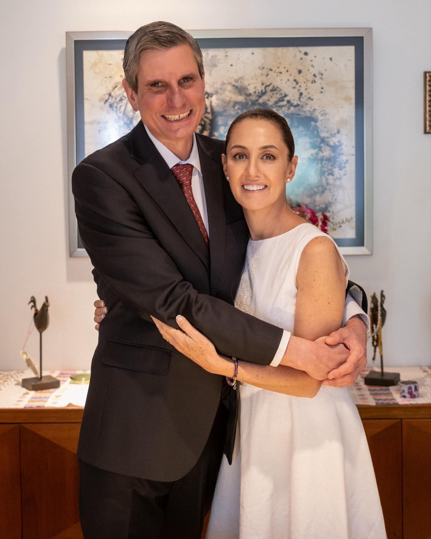 Se casan Sheinbaum y Jesús María Tarriba