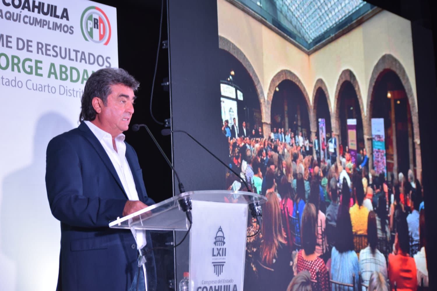 Notifica Jorge Abdala sobre gestión anual