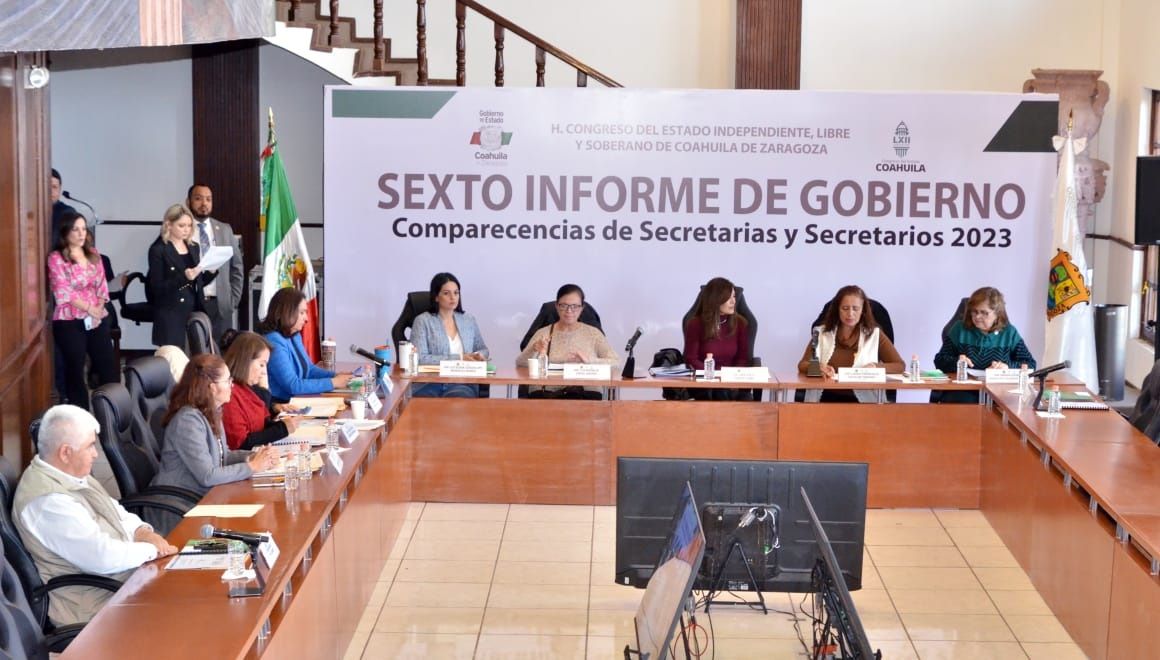 Concluyen comparecencias de secretarios en Congreso
