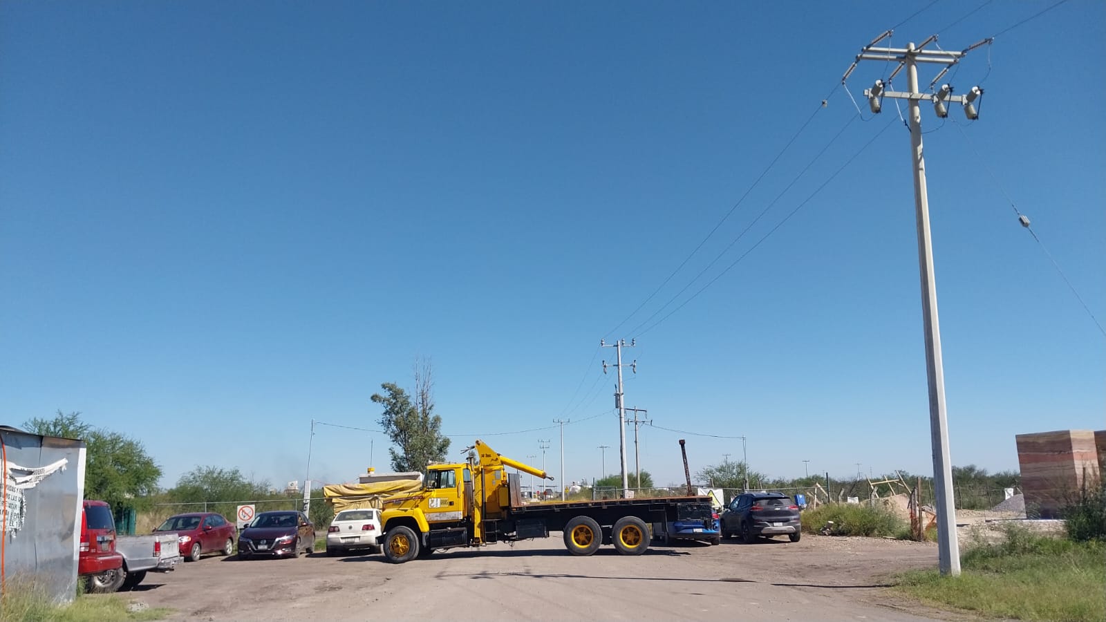 Bloqueado acceso a Pasta de Conchos. Permanece por cuarto día consecutivo cerrada la entrada a