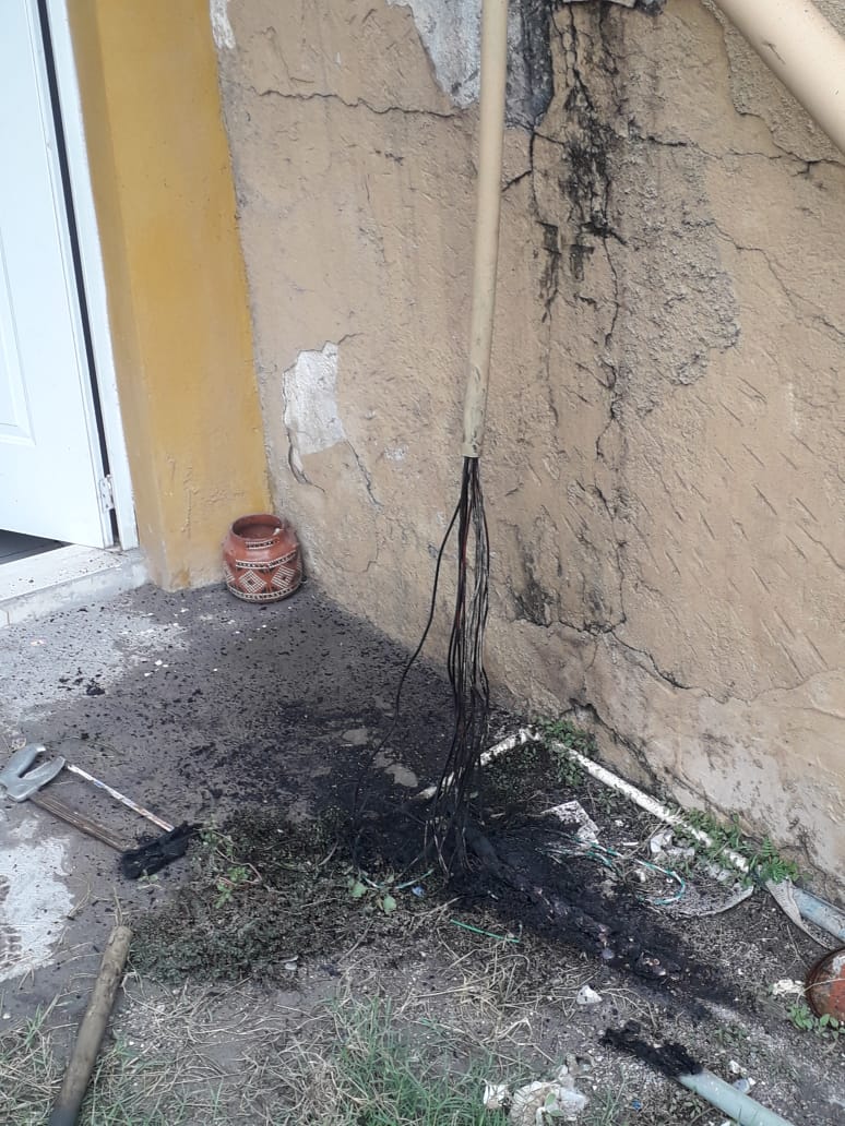 Arde departamento por un cortocircuito