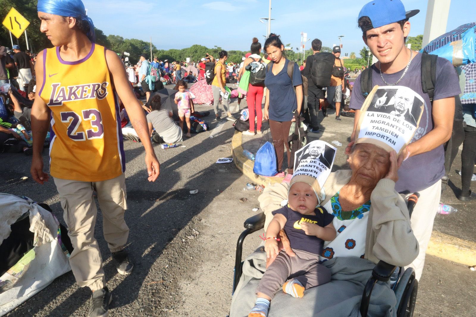 En caravana hacia EU