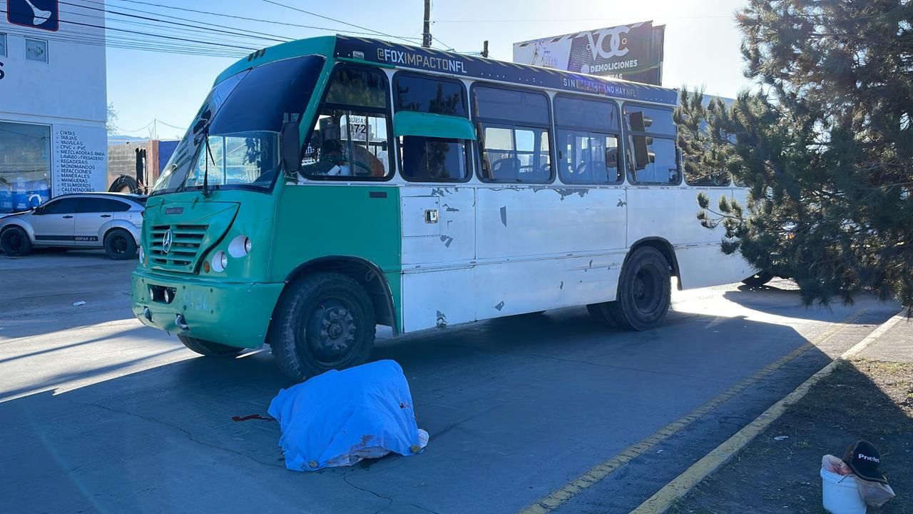 Mata chofer a hombre de 90 años