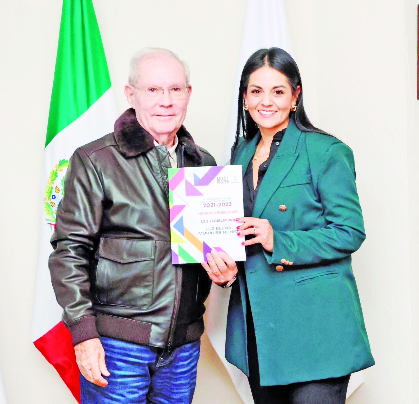 Rinde informe legislativo Luz Elena Morales Núñez