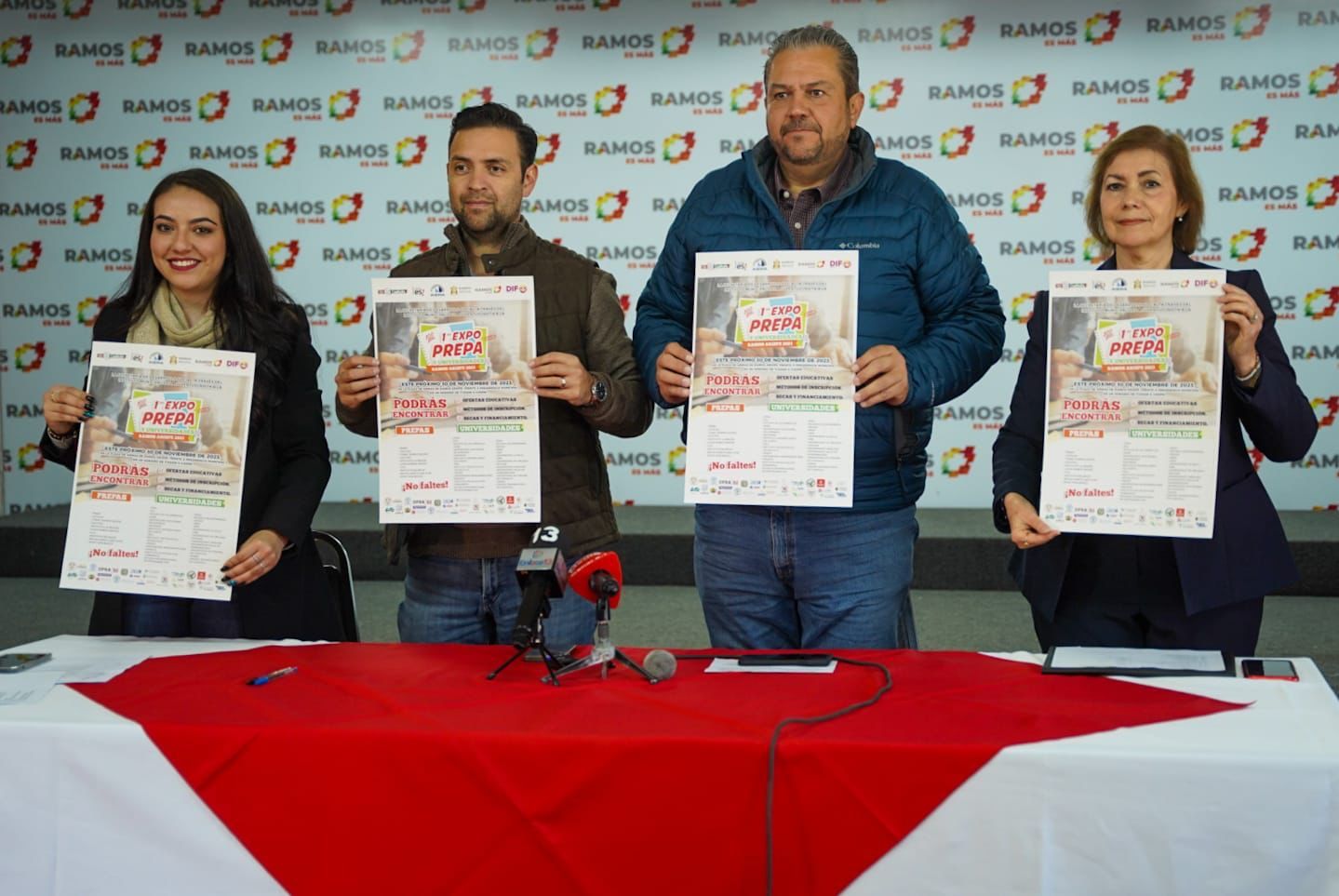 Invita Ramos a Expo Prepa y Universidades