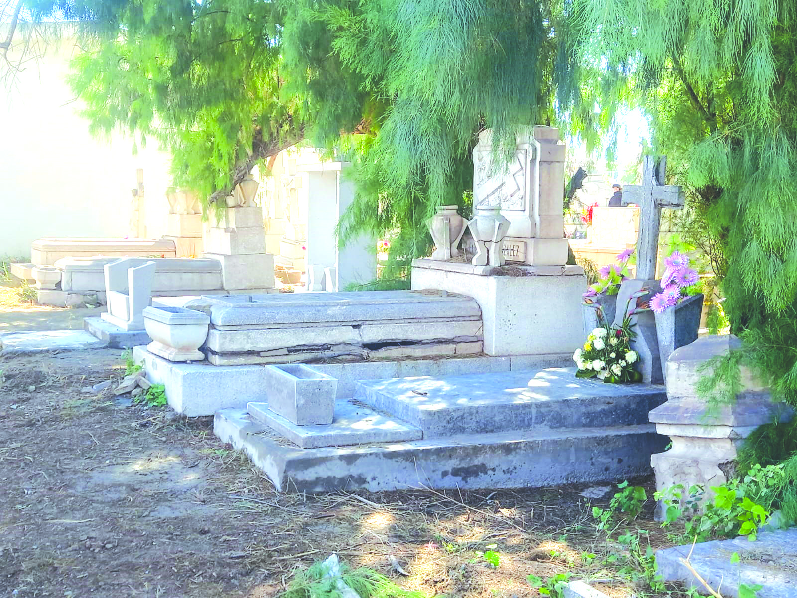 Piden deudos depurar tumbas abandonadas
