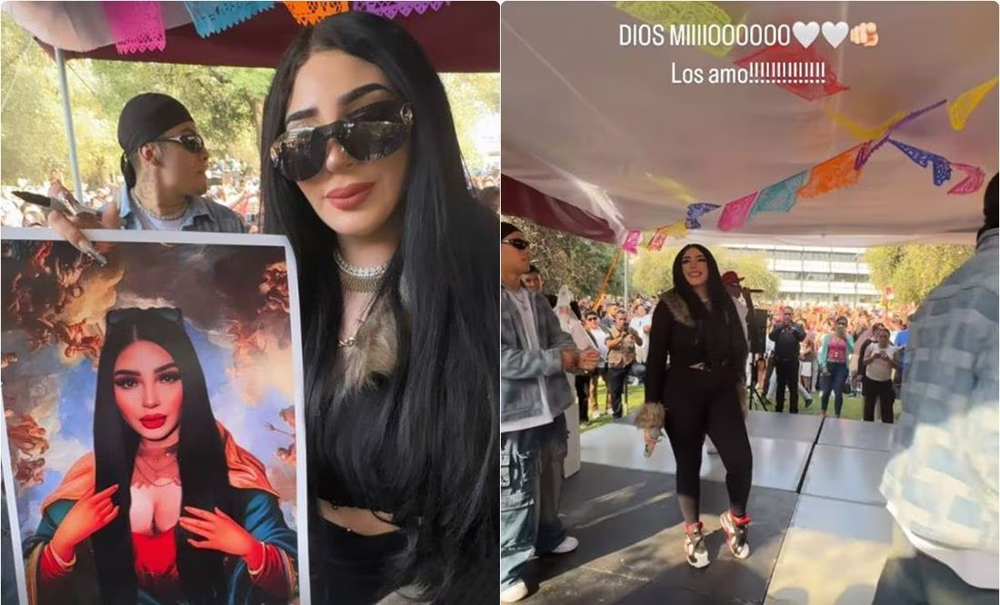 Bellakath cumple, lleva “Reggaetón Champagne” al IPN y da «calaverita» en Prepa 5