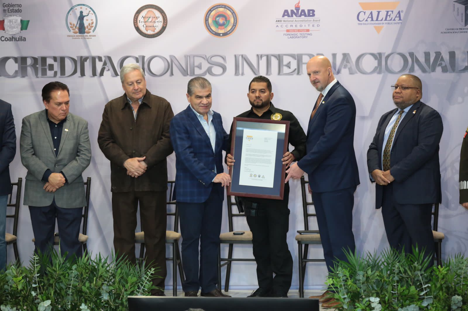 ESTAMOS MUY ORGULLOSOS DE NUESTROS CUERPOS POLICIALES: MARS