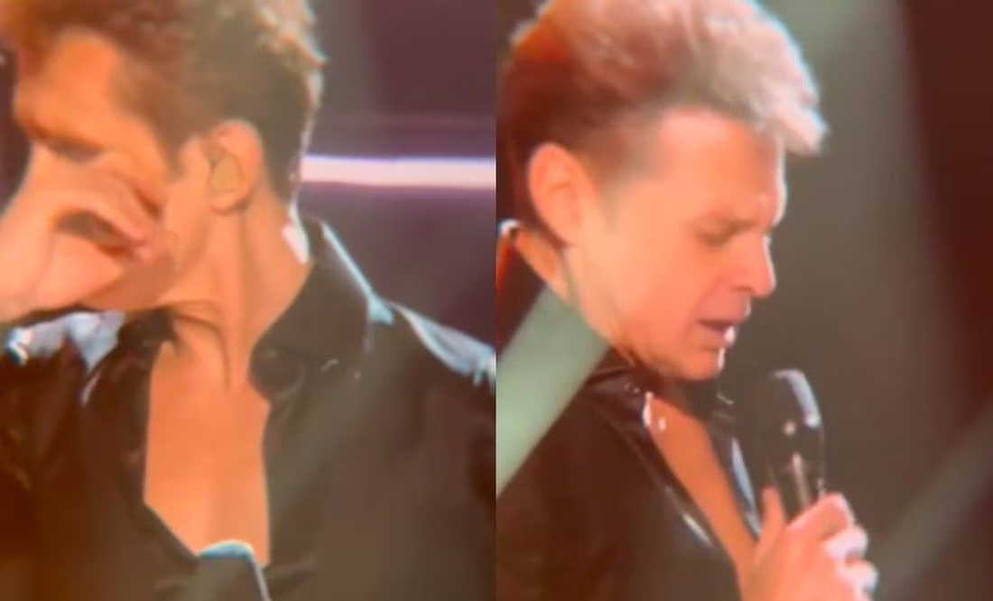 Luis Miguel rompe en llanto al escuchar a su público cantar «La incondicional» en la Arena CDMX