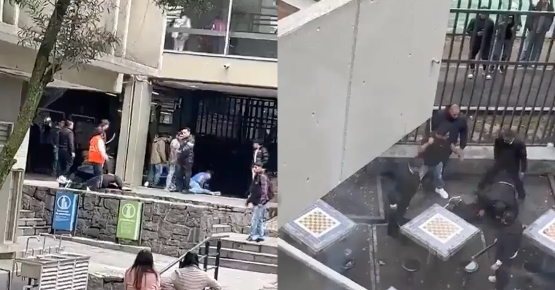 Encapuchados golpean a estudiantes en la UNAM; hay 4 detenidos