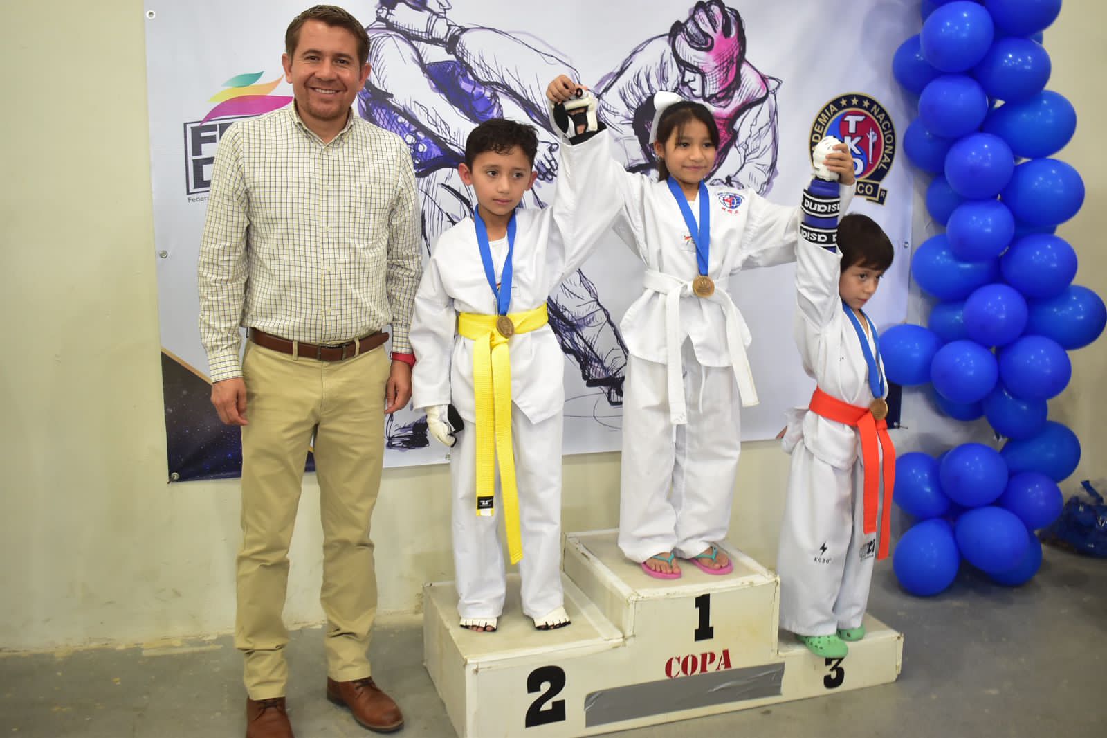 Celebran en San Buena torneo de Tae Kwon Do
