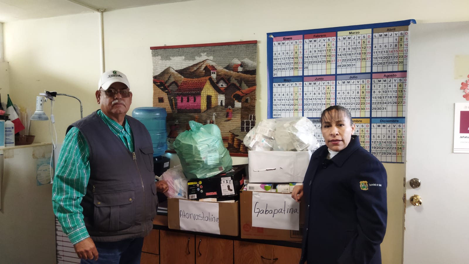 Entrega 4C medicamento donado por CARITAS a HG