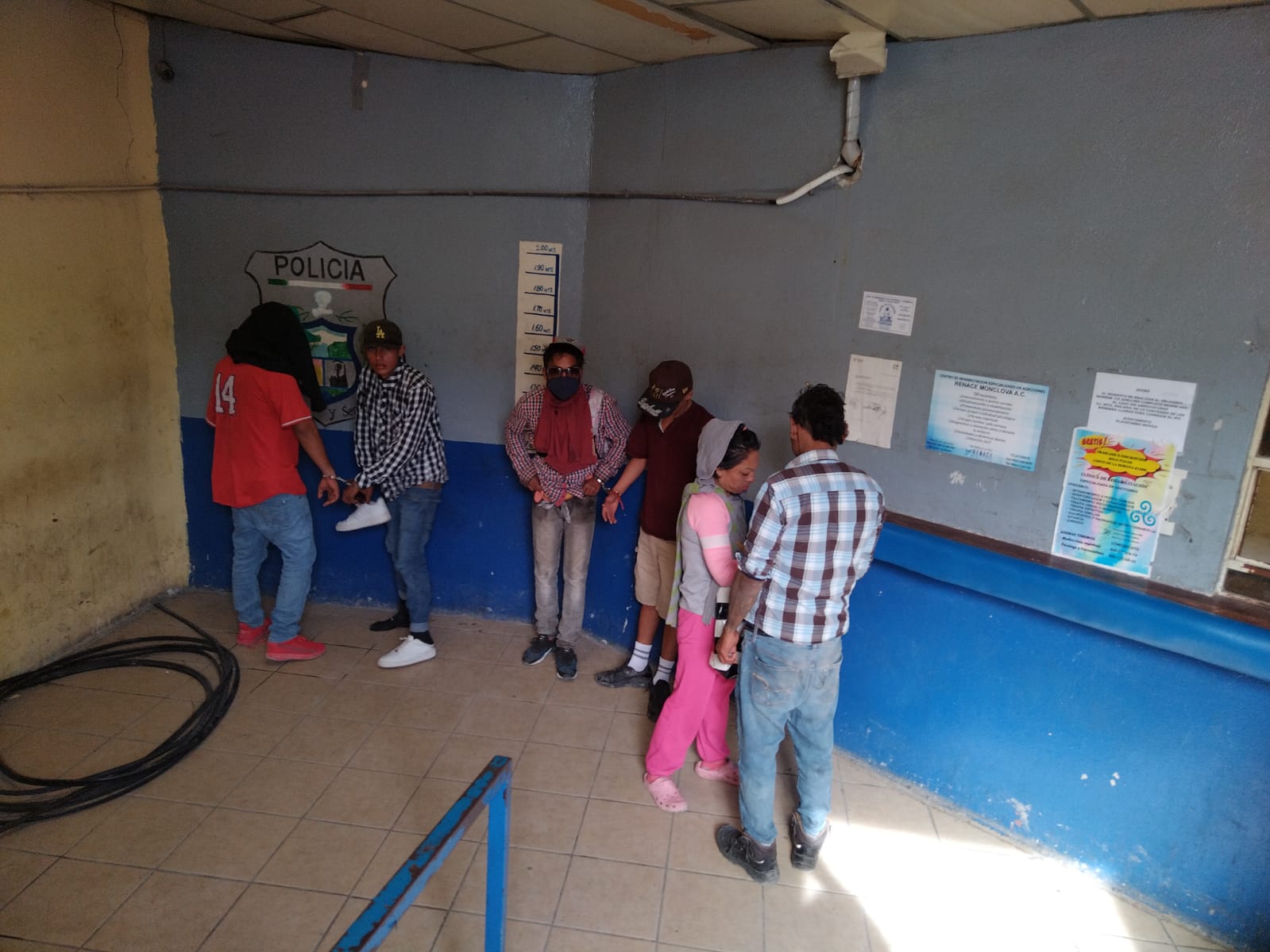 Realizan barrido y capturan a 6