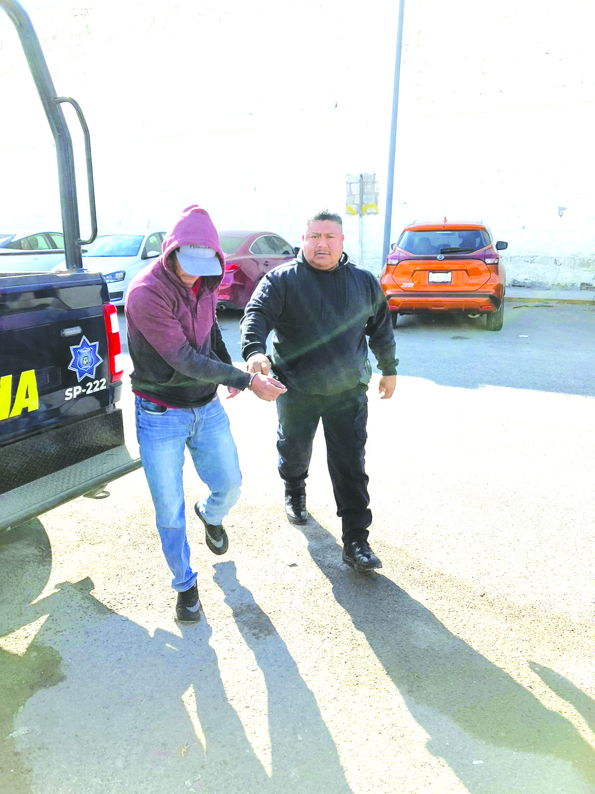 Detenido en comandancia por drogarse en las calles