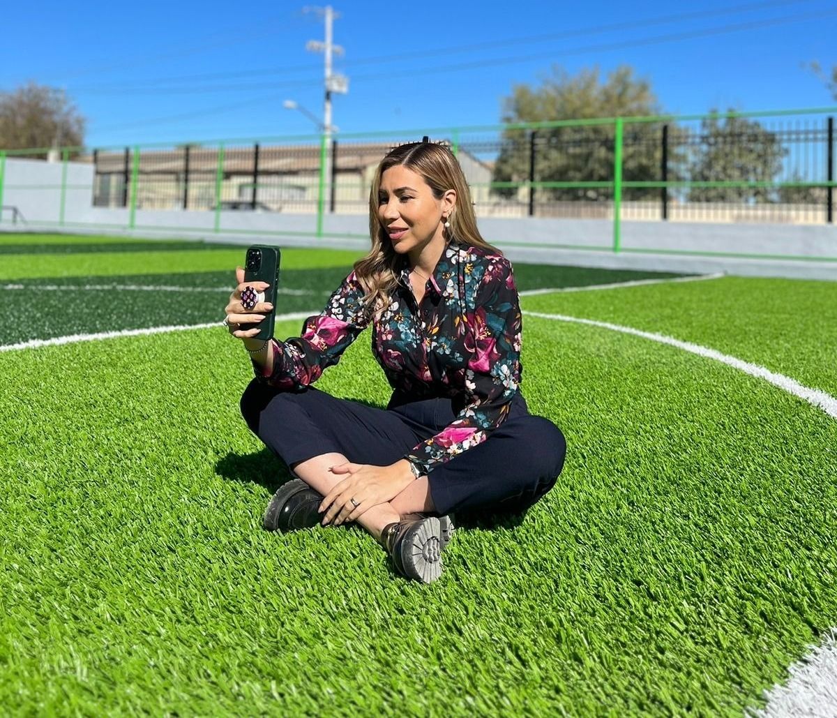 Supervisa Tania avance de espacios deportivos