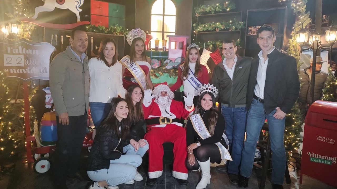 Llega la magia navideña a Parras de la Fuente