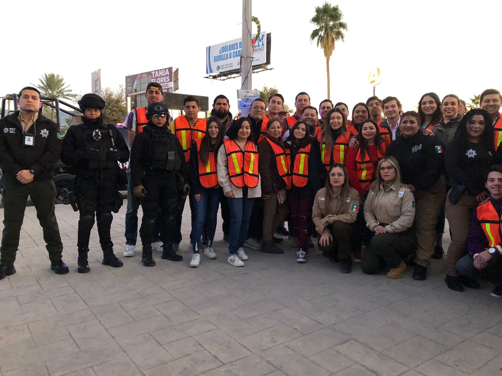 Presentan simulacro de accidentes viales