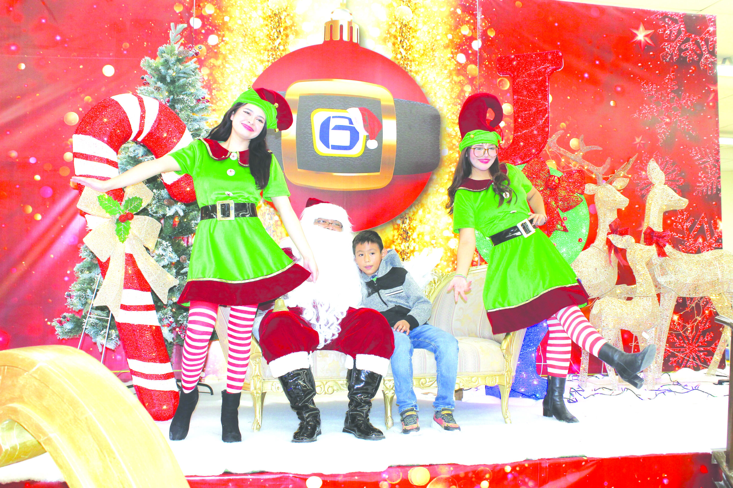 Visita Santa Claus el Súper Gutiérrez