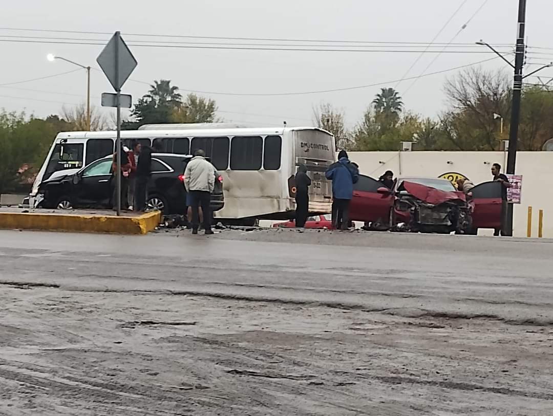 Deja accidente niño lesionado